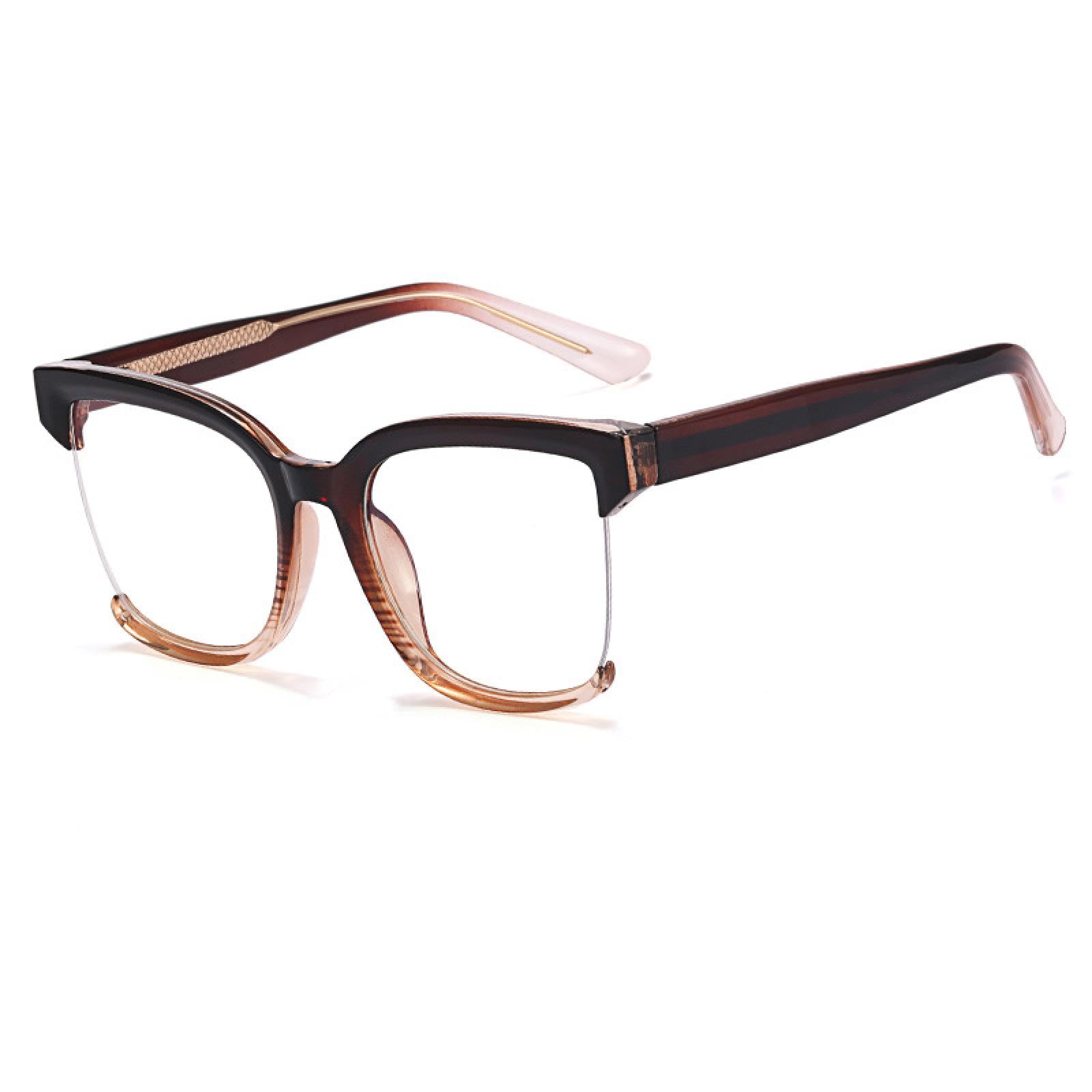 Okulary damskie oprawki vintage półramki okulary moda