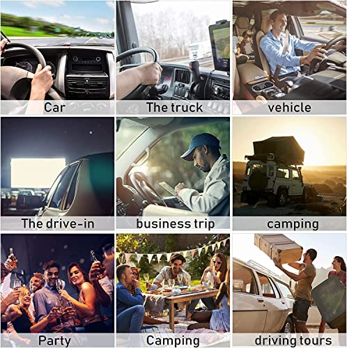 Byqiye Personal Portable Oven Food Warmer 12V Mini Oven Electric Heated Launch Box Food Warming Tote Meals Reheating & Frozen/Raw Food Cooking On-The-Go For Vehicle/Truck/Car And More #TOP4