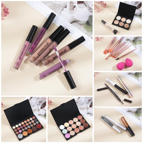 makeup kitmakeup set for women full kitprofessional make up kit for beginnersmakeup gift set for womenmakeup sets for girlsmakeup kit for teens red
