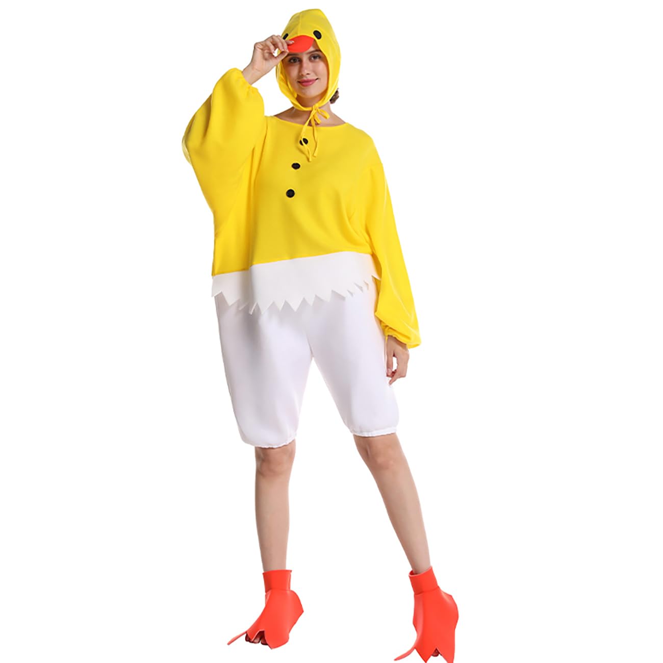 Divertido disfraz de pollo para adultos