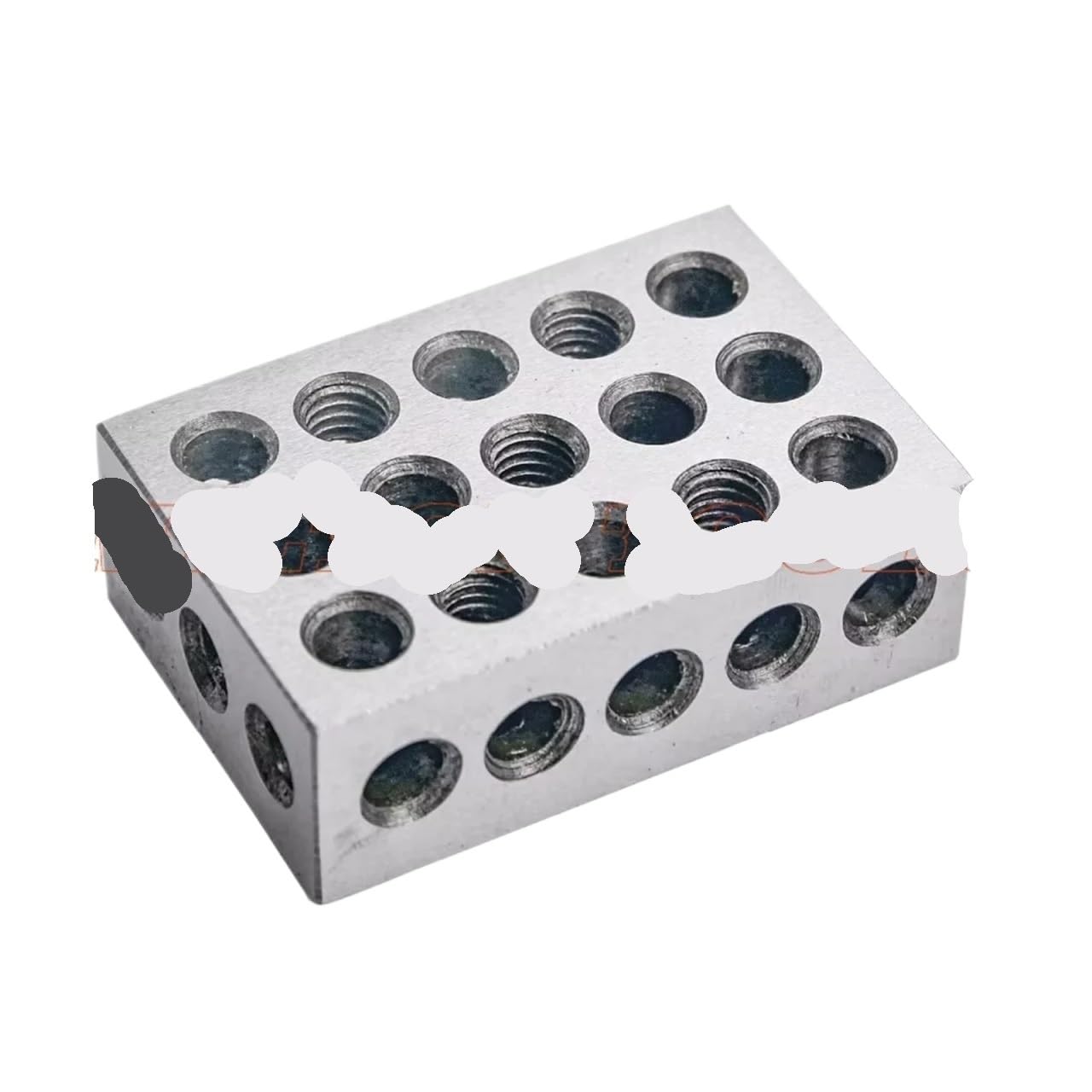 Mthckxjbsuz 25-50-75 Gauge Block, Hardened Steel Blocks 0.005" Precision Matched Machinist 123 Milling Tool 23 Holesblock Gauge