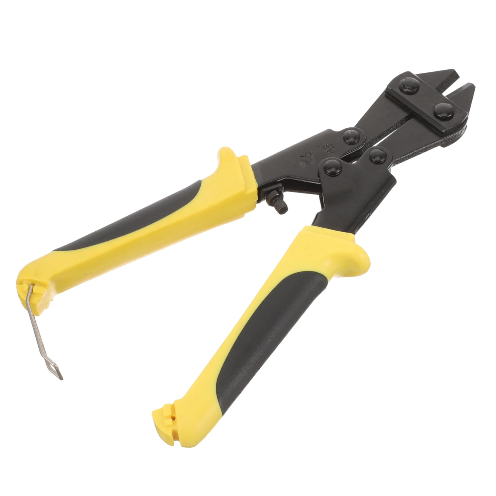 Hohopeti Bolt Cutters Cutting Tool for Cut Chain Screw Wire Rivet Cable Barbed Wire Mini Ergonomic Made of Ppr and Carbon Steel Easy to Carry