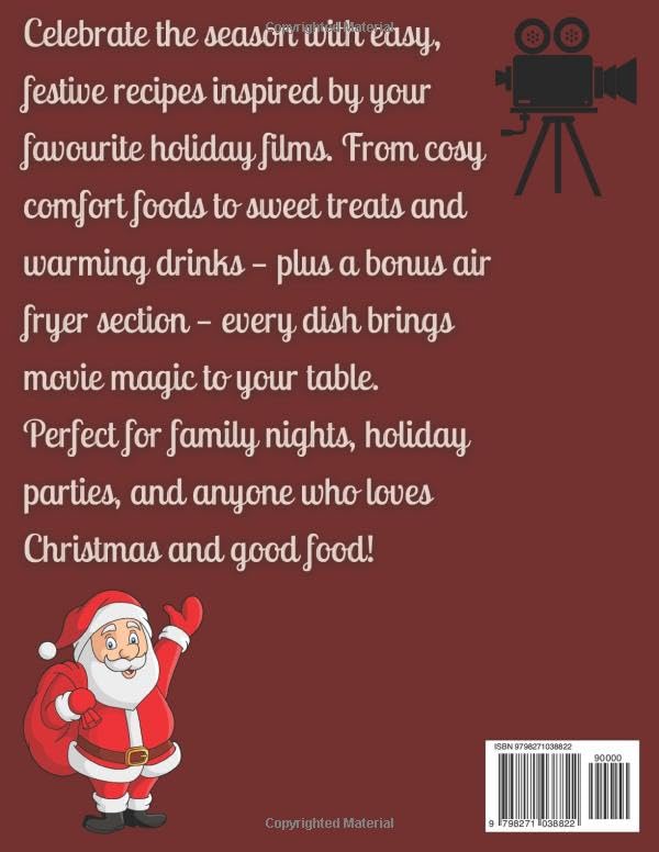 CHRISTMAS MOVIE COOKBOOK: Countdown to Christmas: Delicious Holiday Recipes from Your Favorite Films – Ideal Family Gift Plus Bonus Air Fryer Recipes - Image 2