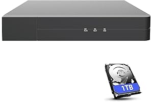 Supporting 8CH Cameras 1080P DVR Recorder for Analog Coax Cameras