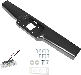 Roll Pan For 1982-1993 for Chevrolet S10 for GMC S15 Sonoma Pickup Rear Bumper