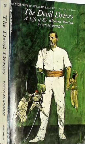 THE DEVIL DRIVES A Life Of Sir Richard Burton. B000OVDAPW Book Cover