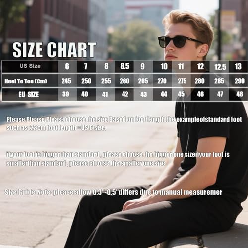 Image of Men'S Classic Leather Chunky Heel Chelsea Boots With Side Zipper Fashion Pointed Toe Elastic Band High Top Block High Heel Formal Chukka Booties For Casual Business Party Wedding