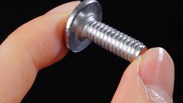Image of Blulu 100 Pcs 1 /4 inch-20 x 3 /4 inch Hurricane Shutter Fasteners, 304 Stainless Steel Sidewalk Bolts, Truss Head Machine Screws for Exterior Window Panels and Doors Hardware