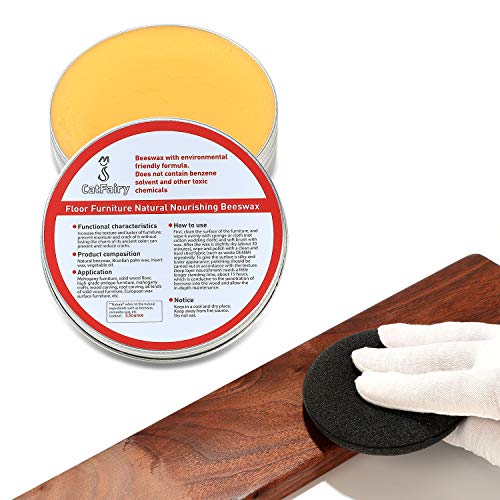 Catfairy Furniture Wax, Wood Wax, Chalk Paint Waxes, Wax Wood, Wood Wax Furniture, Wood Seasoning Beewax. 100G #TOP1