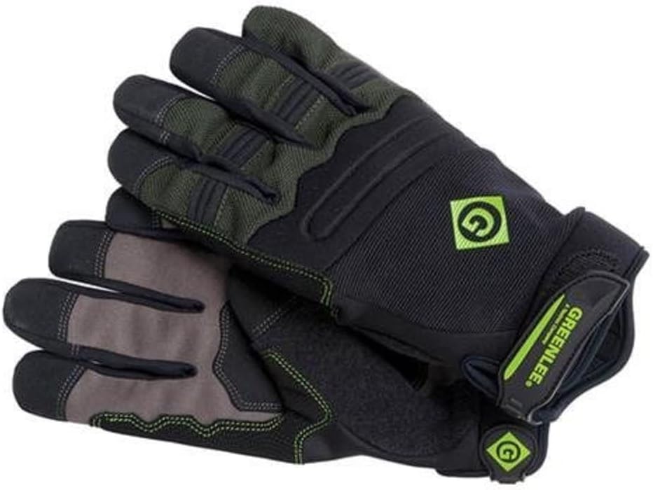 Greenlee 0358-13XL Handyman Gloves, Black, Extra Large