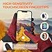 rivmount Lightweight Winter Running Gloves, Touch Screen & Anti-Slip Warm Thermal Glove Liners, Cool Weather Driving Cycling Hiking Biking Walking Sporting for Women Men