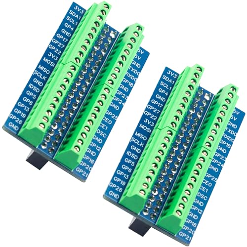 risingsaplings 2 karty rozszerzeń RPI PI GPIO 2,54 mm do Raspberry Pi 3 2 Pi model B+ 4 Zero