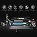 Mtricscoto Patinete electrico Adolescente, Ajustable la Altura, 5000 mAh, 23km/h. (Black)