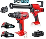 kartuschenpresse akku würth Matrix Kartuschenpresse CG20V X-One, 20 V & Akkuschrauber mit 2 Akkus (1,5 Ah) und Ladegerät