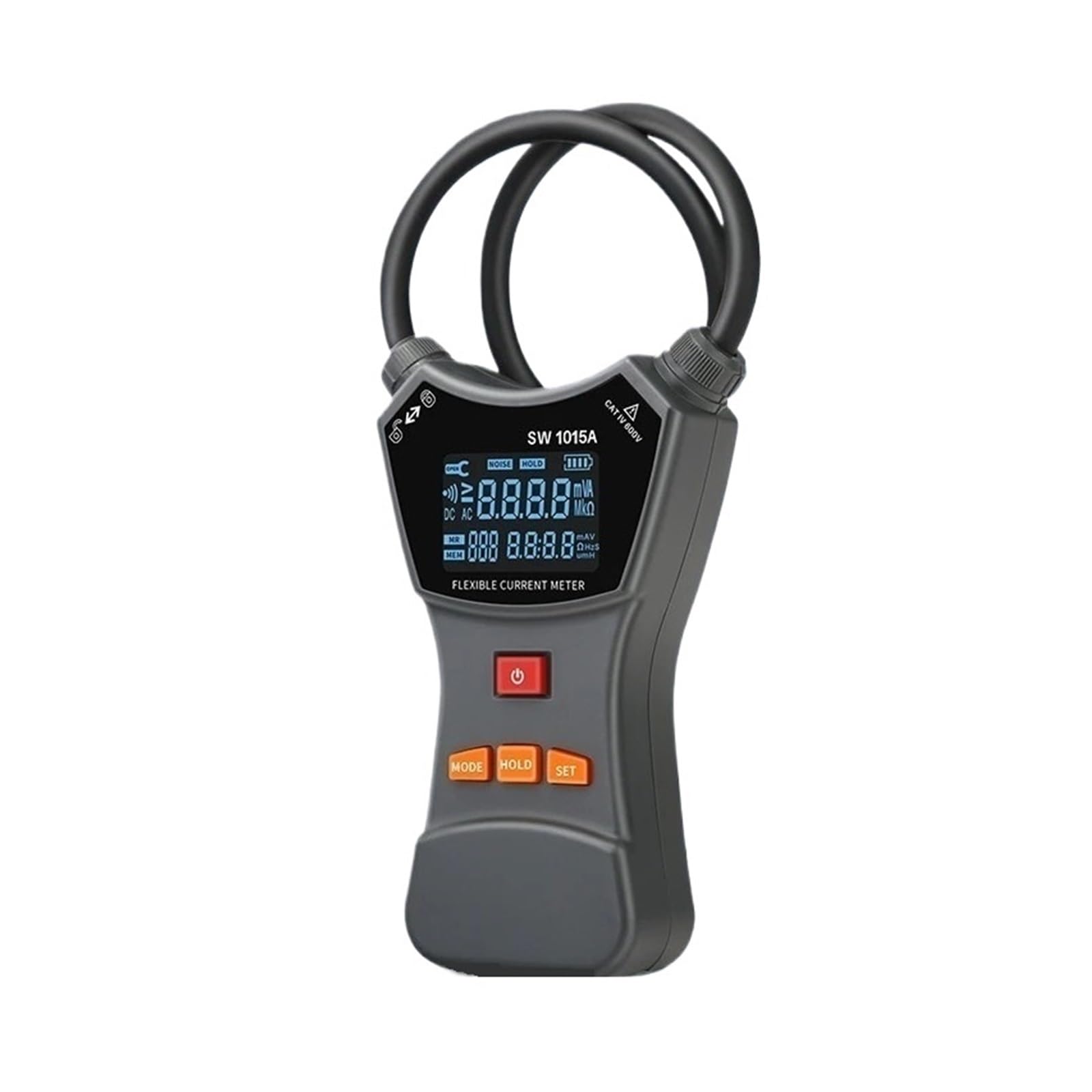 Cyfrowe Elastyczne Cęgi Prądowe Z Podświetleniem LCD 0 MA-10000A Pomiar Napięcia AC/DC Multimetr Tester Upływu
