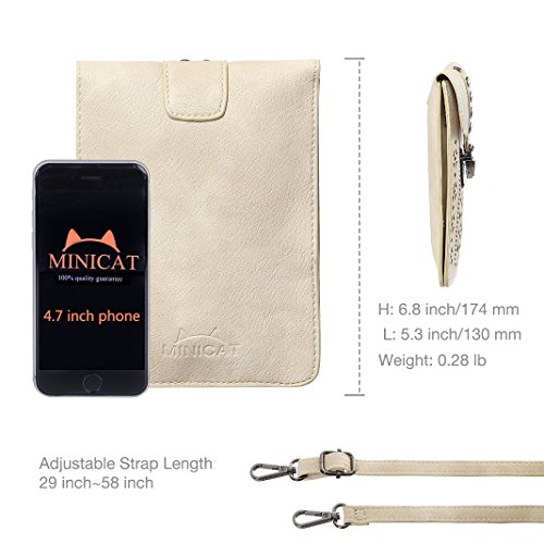 Image of Small Phone Crossbody Bag for Women,RFID Blocking Cell Phone Purse with Card Slots,Faux Leather Cross body Wallet for Daily | Small