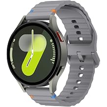 Watch Strap for Amazfit GTR 47mm/GTR 4/3/3 Pro/2/Balance 46mm/Balance 2/Helio, 22mm Silicone Sport Replacement Band for Amazfit Bip 6/5 Unity/Stratos 3/2/2S/Pace/Active Max