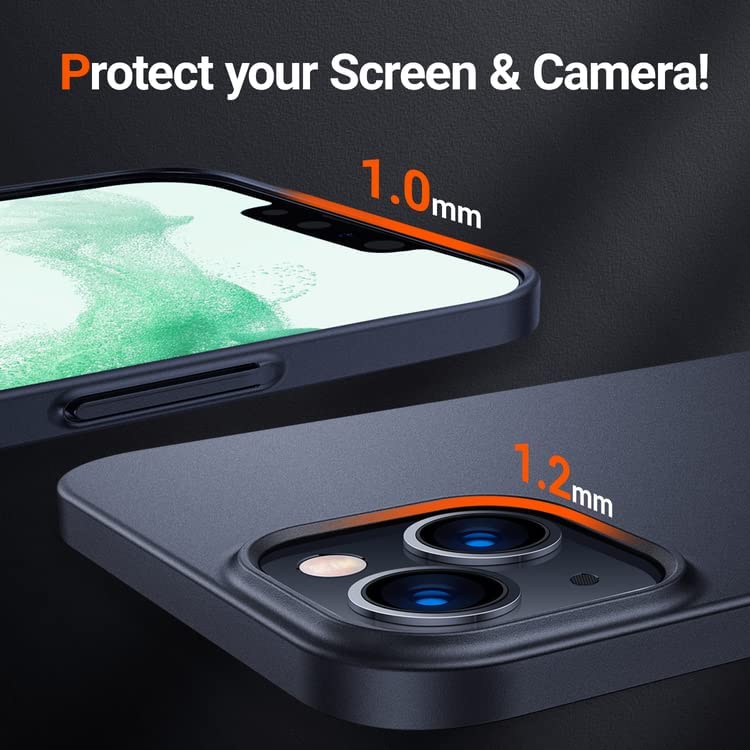 Amazon.com: TORRAS Slim Fit for iPhone 13 Mini Case, Ultra-Thin