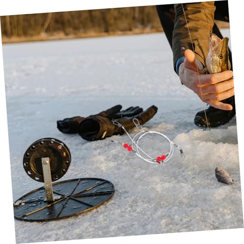 Kit de 12 líderes de pesca ibasenice para agua salada miniatura 4