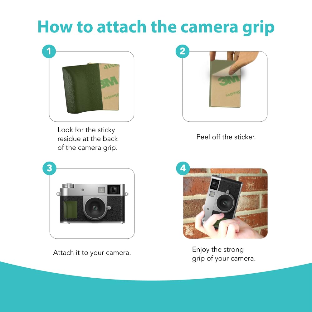 Amazon.com : Foto&Tech Attachment Silicone Grip for Fujifilm X