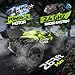 DEERC RC Cars Remote Control Car for Boys Age 8-12, Glowing Eagle RC Truck W/ 2 Rechargeable Batteries for 40 Min Play, 2.4Ghz All Terrain Off-Road Monster Truck Toys for Kids Birthday Xmas Gift