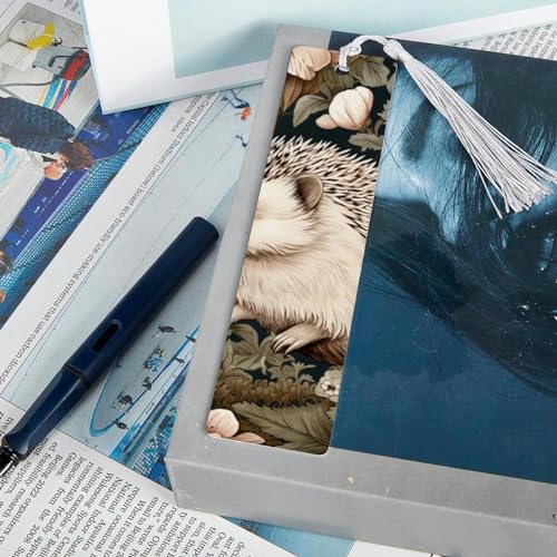 Marque-pages hérisson : lot de 6 signets mignons pour rat de bibliothèque - 7