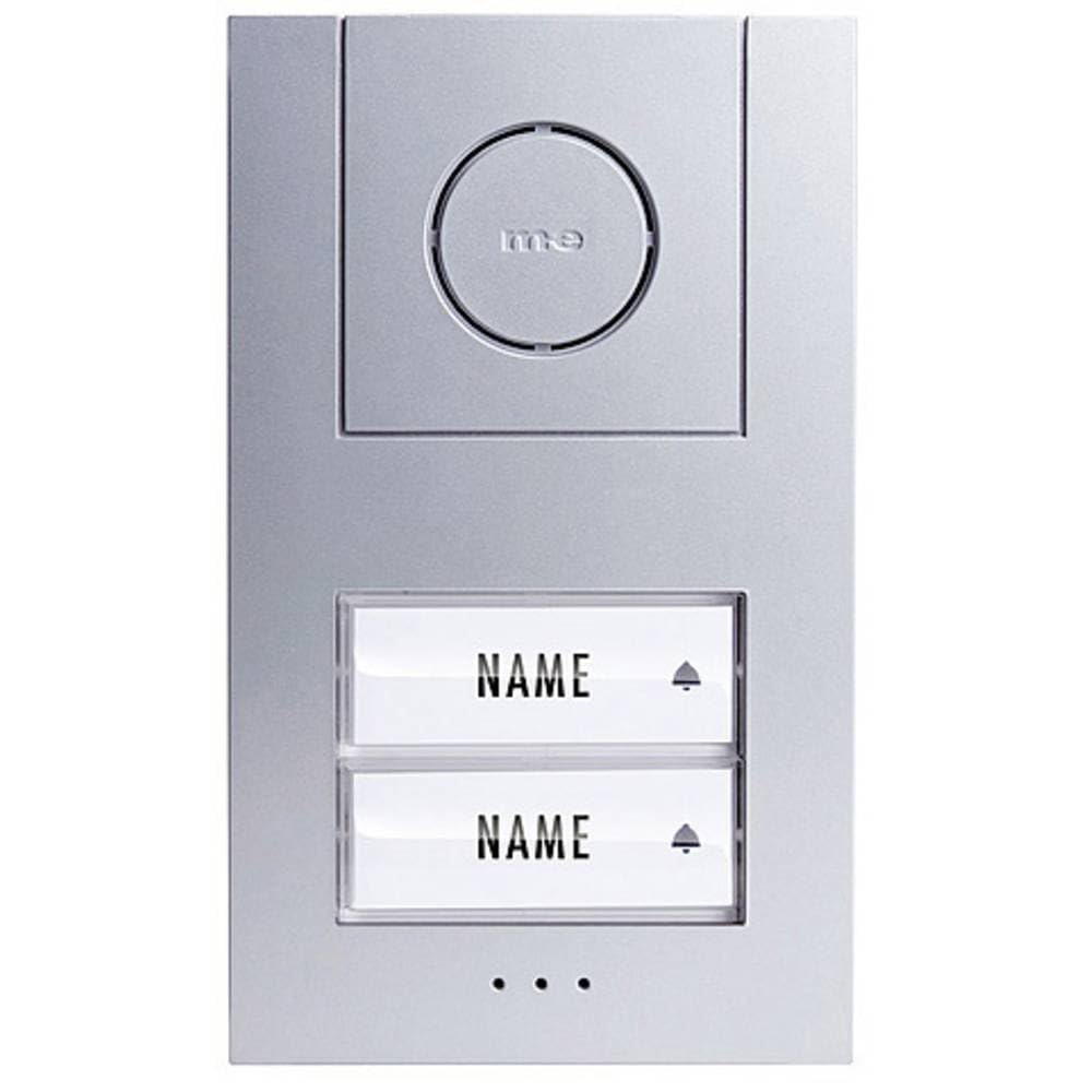 M-e modern-Electronics Vistus AD ALU 4020 S Vistus - Citofono con cavo e 2 Fam