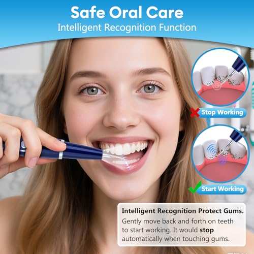 image for lovewo Plaque Remover for Teeth, Teeth Cleaning Kit with LED Light and