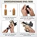 Soft Bullet Gun with Ejecting Shells, Realistic Toy Pistol for Boys, Tactical Toy Pistol with Scope, Birthday Gifts for Boys Girls Age 8+ (Sand)