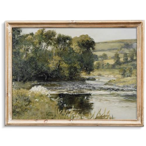 uniro Nature Landscape Vintage Wall Art for Home Decor...