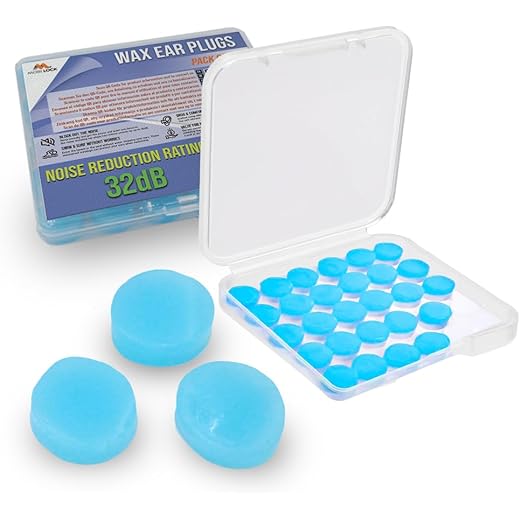 Mobi Lock Silicone Wax Ear Plugs 30pcs