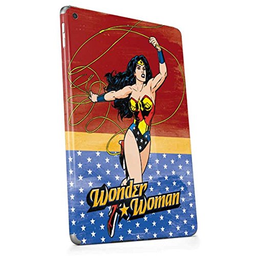 Skinit Decal Tablet Skin Compatible with iPad 9.7in (2018) - Officially Licensed Warner Bros Wonder Woman Ready to Fight Design