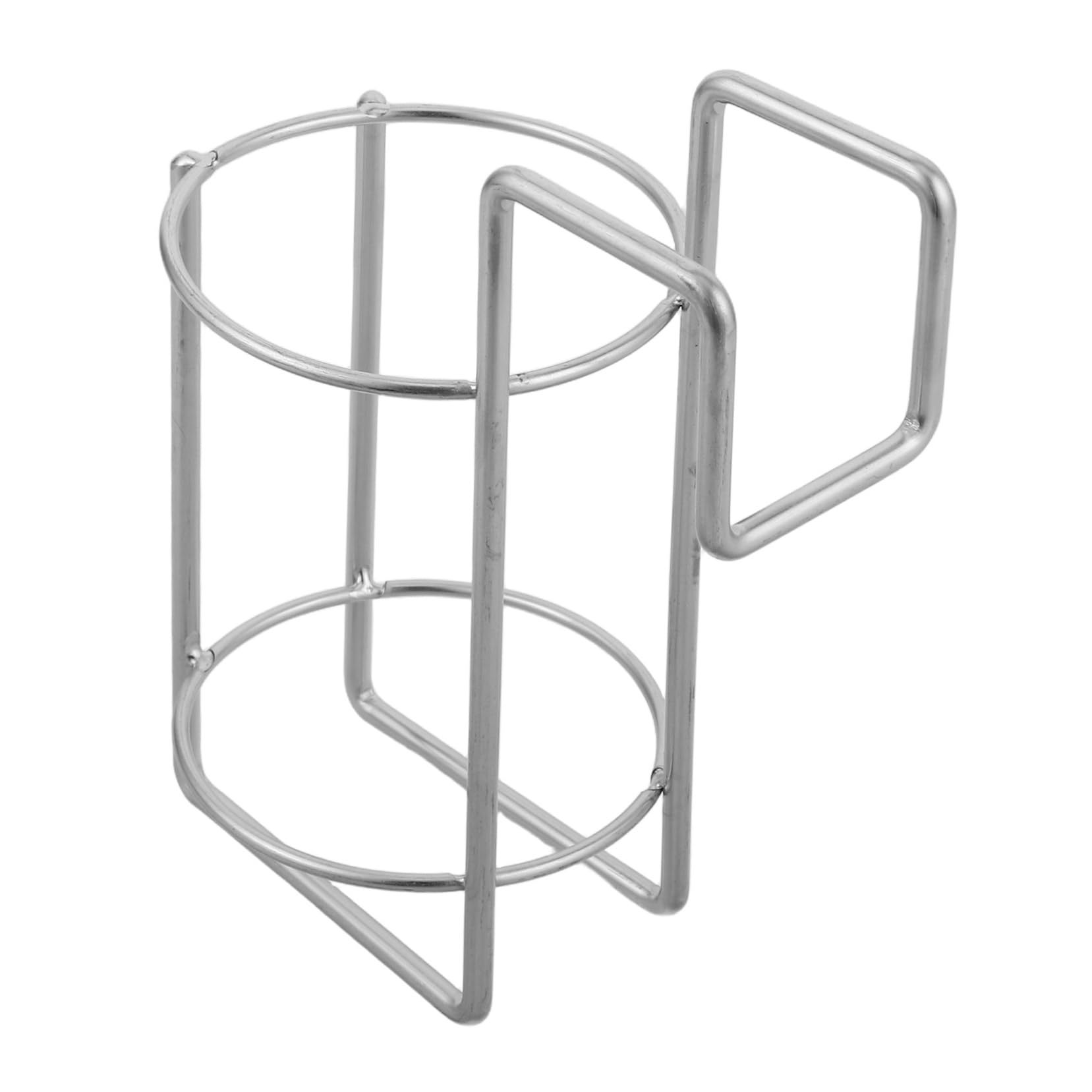 MUCKLILY Stainless Steel Dispenser Hanging Mount Easy Install Hand Lotion Rack for Trolley Use Soap Holder with Hook for Organized Access and Clean Environment