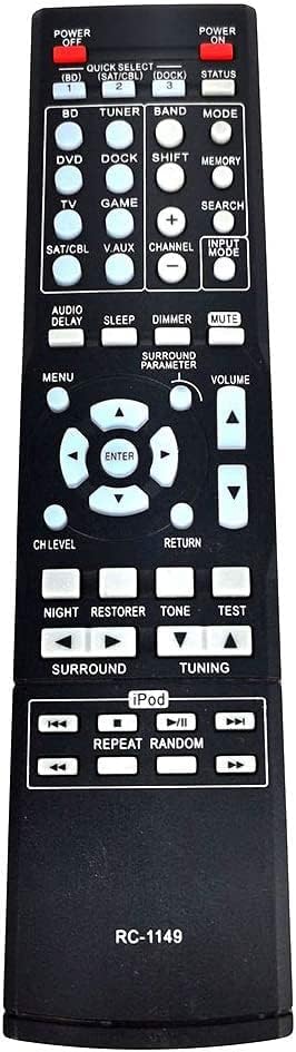 Generic New Remote Control RC-1149 Compatible for DENON AV Receiver AVR-390 AVR-391 AVR-591 AVR-930 RC-1158 AVR-1601 AVR-2506 AVR-1310 AVR-1311 AVR-1312