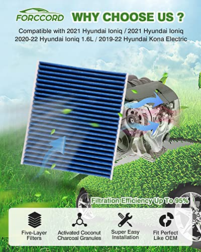 Image of Cabin & Engine Air Filter Kit for Grand Caravan 11-20, Town & Country 11-16 | for Ram C /V 2012-2015, Volkswagen Routan 2011-2014, Replace #CF10743 CA11050, Air Filter Combo Replacement Car Accessories