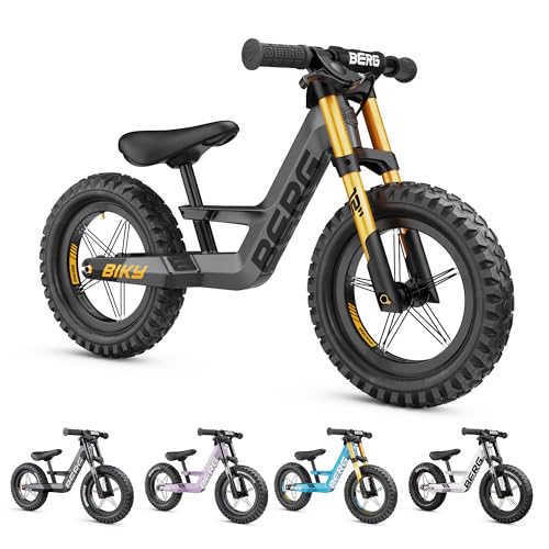 Bixe 12 Zoll Kinder Laufrad – Aluminium Balance Bike Ohne Pedale, Für Kinder 18 Monate Bis 6 Jahre
