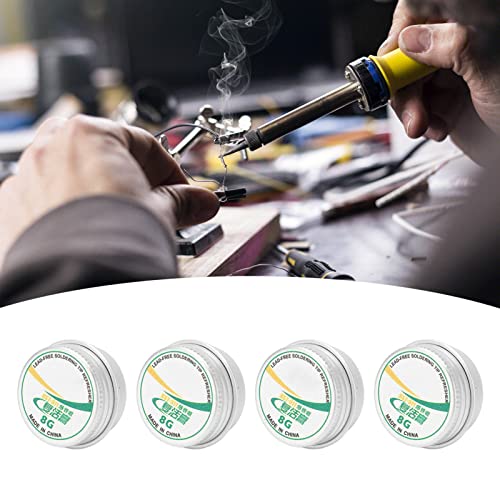 Image of Soldering Iron Tip Resurrection Paste 4Pcs Soldering Tip Refresher Paste Tin Powder Resurrection Paste for Oxide Solder Iron 8g Tips (8g)