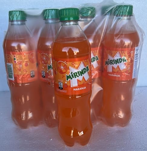 Orange Flavored Soda Mirinda, Nicaragua, 12 Pack