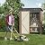 Bealife 5' x 3' Outdoor Storage Shed, Metal Shed Lockable Door - Brown