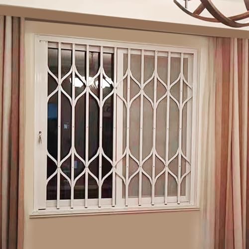 Barandilla de seguridad plegable para evitar caídas en ventanas altas y miradores
