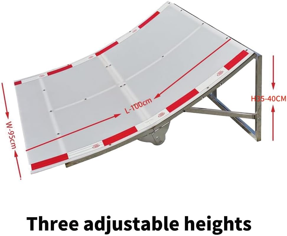 RC Car Jump Ramp RC Takeoff Board RC Stunt Playset for 1/5 1/10 1/12 1/14 1/16 RC Car (100 * 95 * 35/37/40cm)