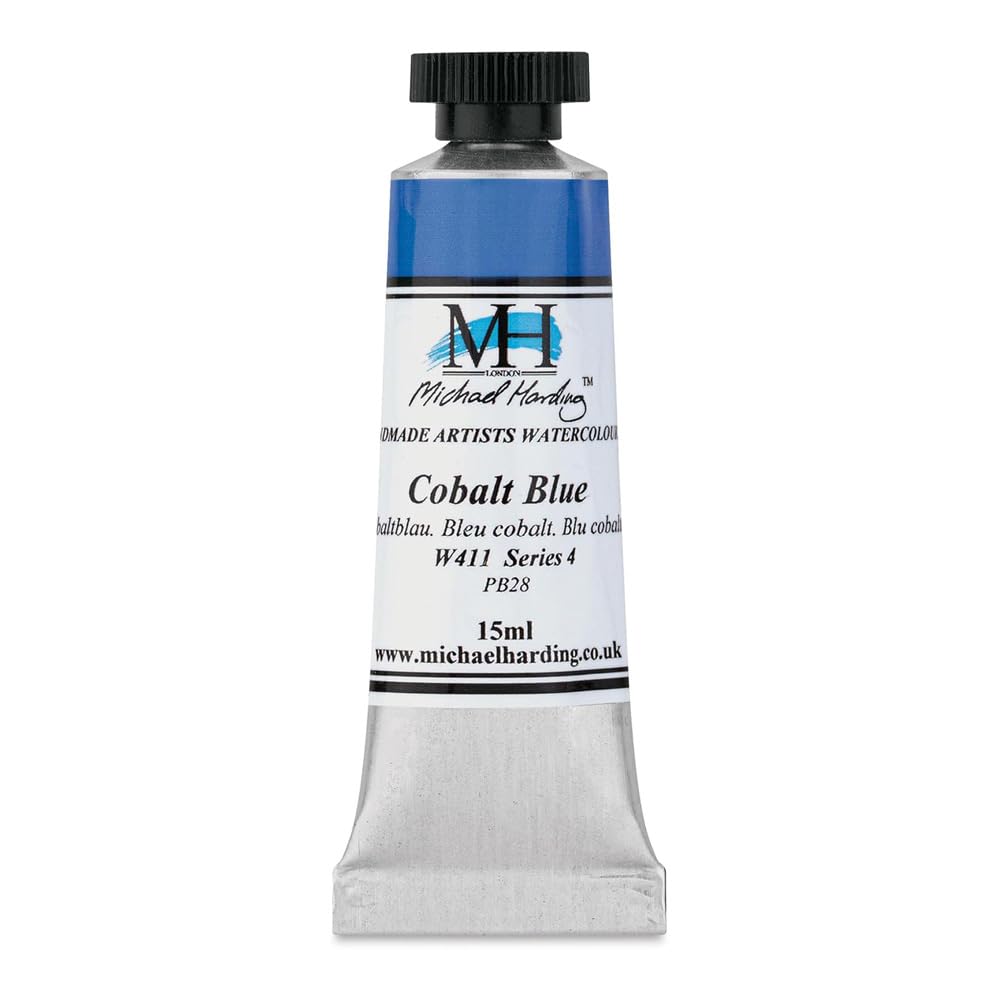 Michael Harding Professional Watercolors - 15ml Tubes (Cobalt Blue)