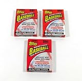 Lot of 3 1991 Topps Baseball Cello Packs (102 Cards Total) Possible Chipper Jones Rookie Card