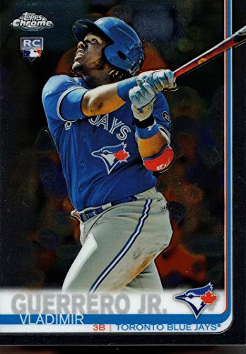 2019 Topps Chrome Baseball 201 Vladimir Guerrero Jr. Rookie Card