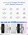 Waterdrop M6CG Cold and Hot Reverse Osmosis System Countertop Water Filter, 8-Stage Mineralization, NSF/ANSI 58 & 372 Certified, 3:1 Pure to Drain Ratio, 9 Temperature Options, Glass Pitcher, BPA-Free