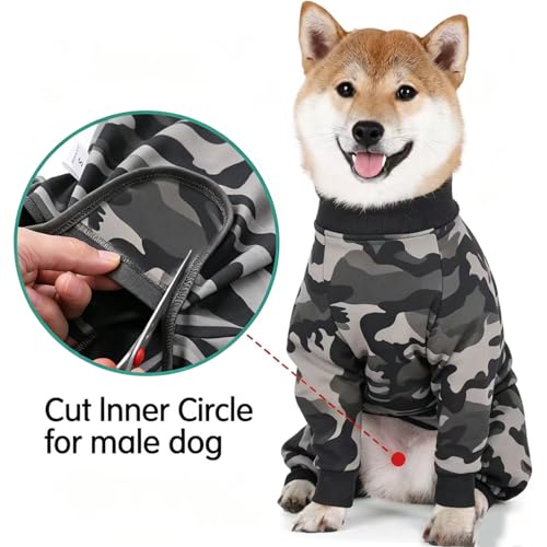 Pijama quirúrgico para perros talla XS miniatura 4