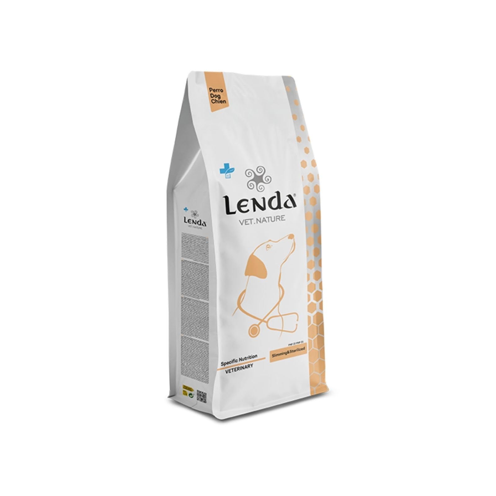 Lenda VET Nature Slimming & Sterilized 10Kg - Crocchette Veterinarie Cani Sterilizzati Dimagrimento - Cibo Cane Sterilizzato Povero di Grassi Probiotici