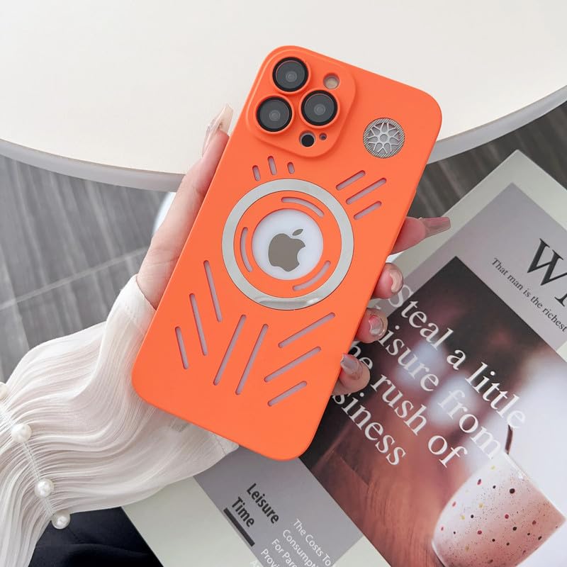 LuxuryKase Magnetic Heat Dissipation Cooling Breathable Mag-safe Matte Hard Case for Iphone 14 Pro Max (PC | Blue) (B0CJNHGV9H) Amazon Price History, Amazon Price Tracker