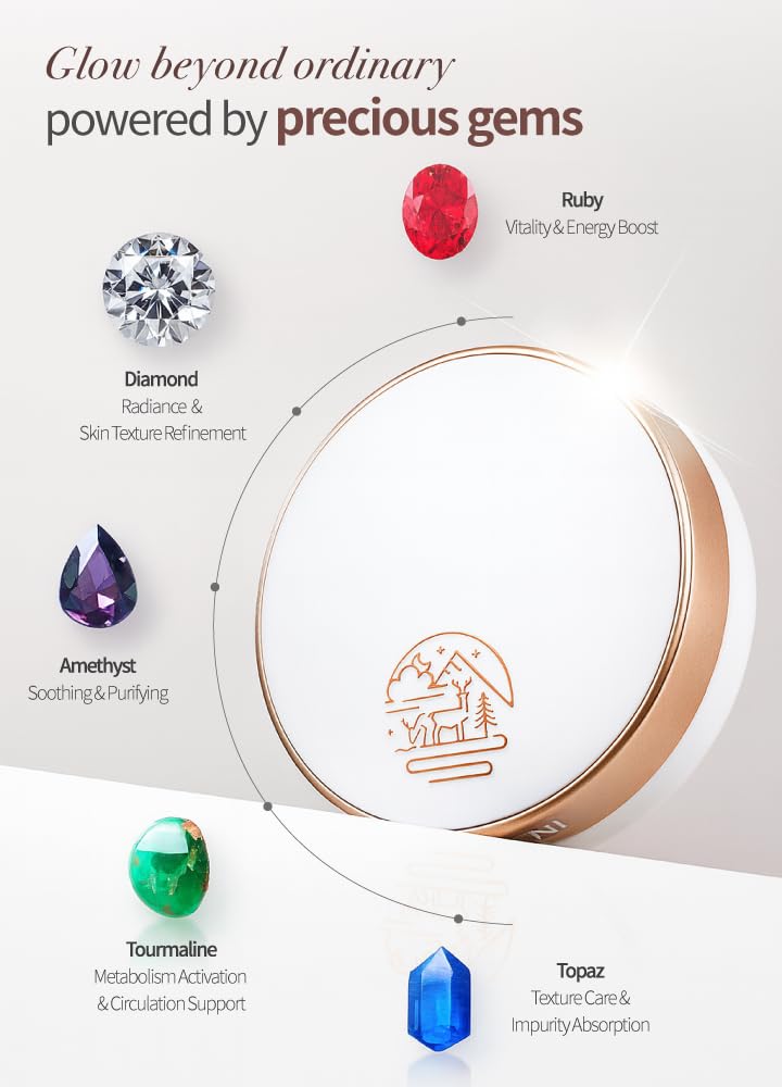 Beaudiani Mesh Glow Cushion Foundation (01-REFIL Natural Cover Daily (#21), Refill Only) - Image 3