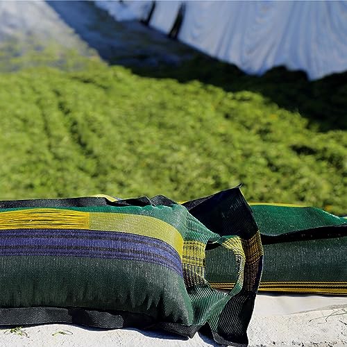Foto von Miko® 10 Stk. Sandsäcke - Sandsack Hochwasserschutz – Silosandsäcke ungefüllt – Silosäcke Wassersperre Hochwasser (25 x 100 cm) NEU mit Zugband und zwei Tragelaschen